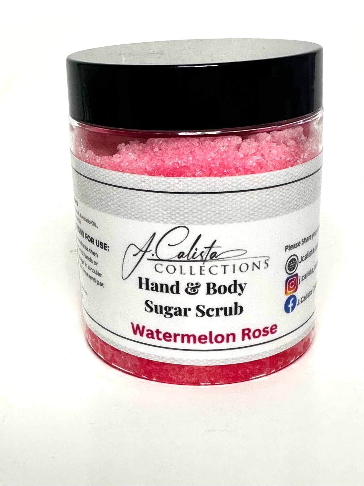 Watermelon Rose Scrub